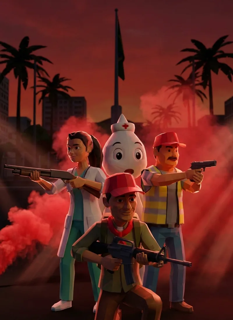 Personagens da facção Time E no CORO SOLTO: Treta Suprema